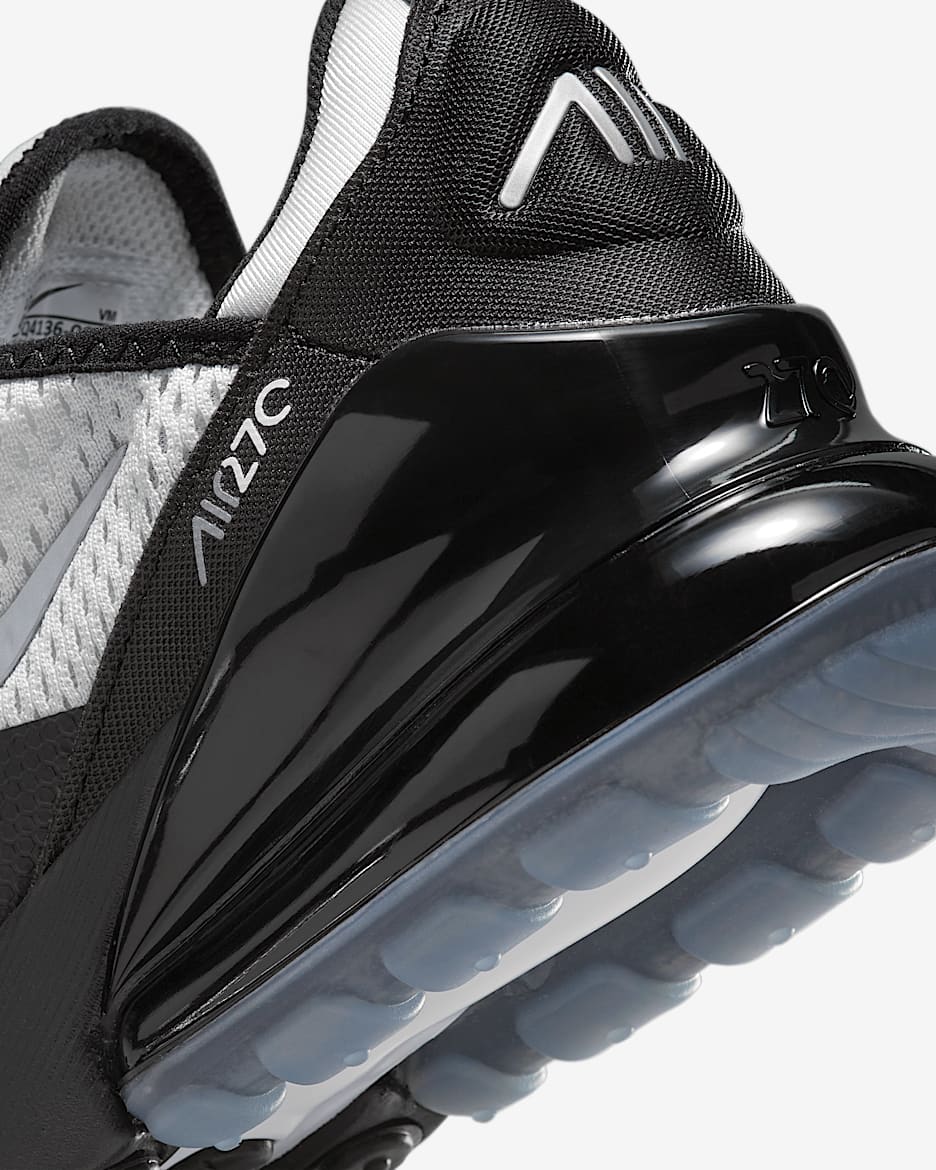 Nike air 270 grey and black online